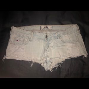 Light Wash Hollister Shorts